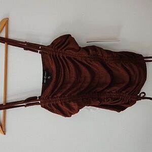 Fashion Nova ruched crop top